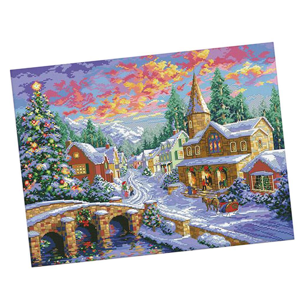 Cross Stitch Stamped Kits Beginners - طقم تطريز مسبق الطباعة 11CT متعدد