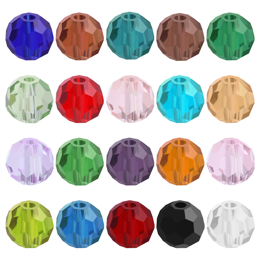 Glass Seed Beads 2Mm Jewelry Making - خرز كريستال زجاجي مصقول بـ 32