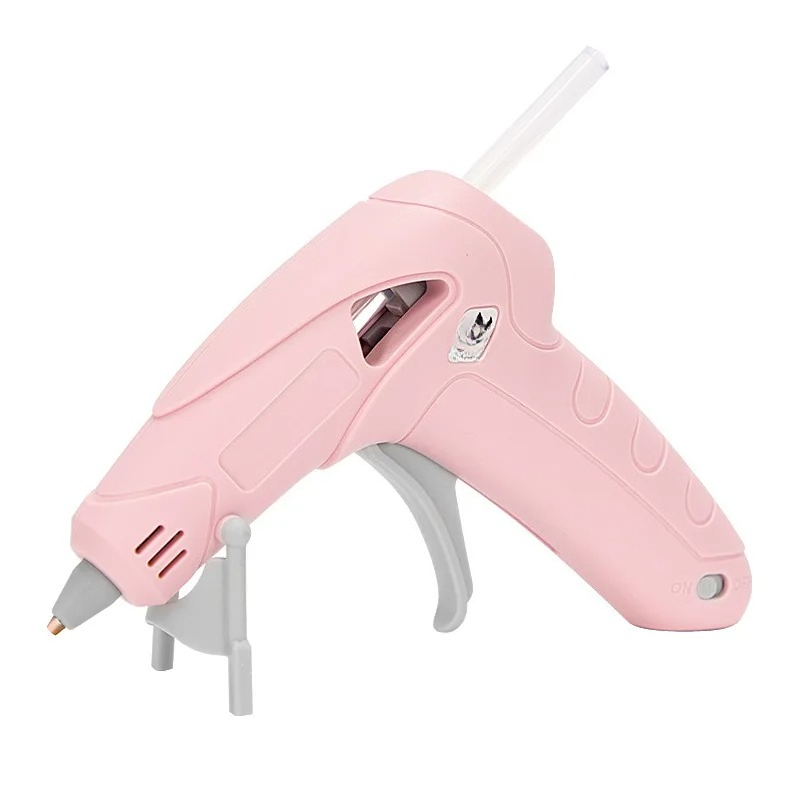 Hot Melt Glue Gun Cordless - مسدس غراء كهربائي لاسلكي قابل لإعادة