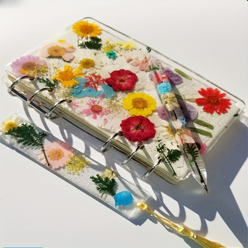 Silicone Epoxy Resin Molds Set - مجموعة واحدة من قوالب أغطية الدفاتر