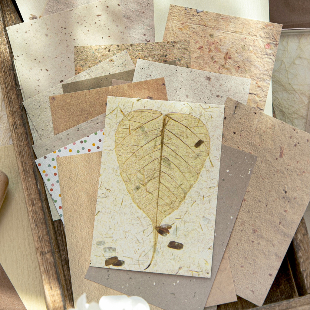 50 قطعة من الورق القديم الطراز - مراجعة Vintage Junk Journal Scrapbooking Paper وسعره