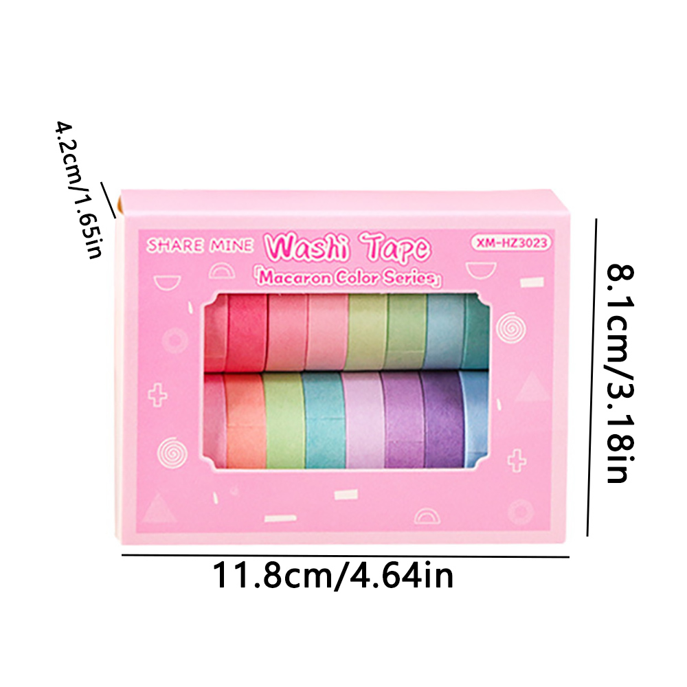 مجموعة من 20 لفة شريط واشي، شر - مراجعة Painting Supplies وسعره