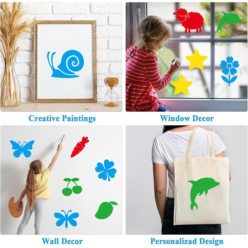 10/20 قطعة من قوالب الرسم والر - مراجعة Painting Supplies وسعره
