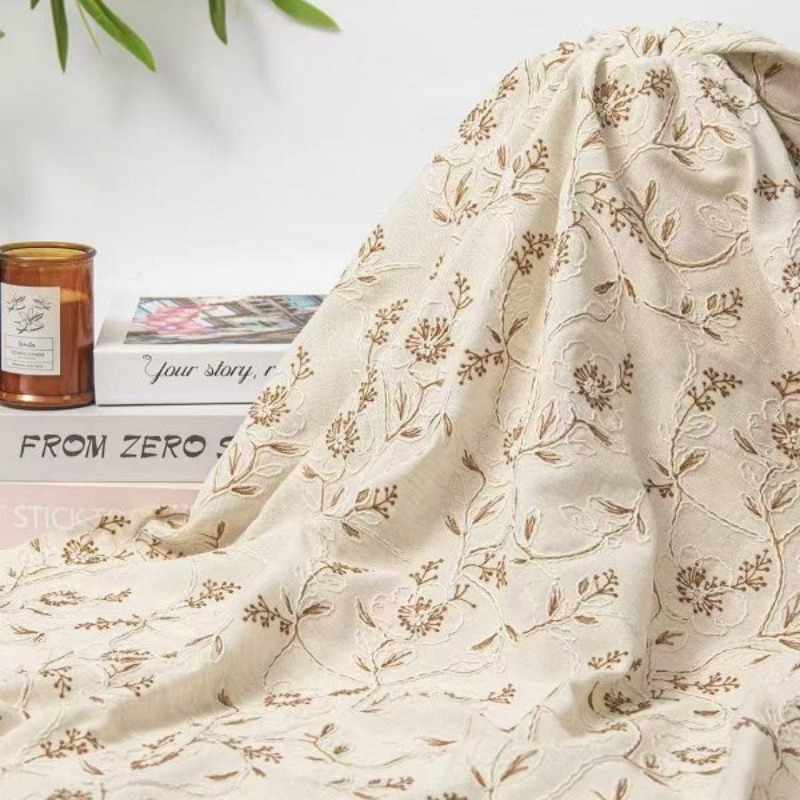 قماش دانتيل مطرز من التول، نسي - مراجعة Sewing وسعره