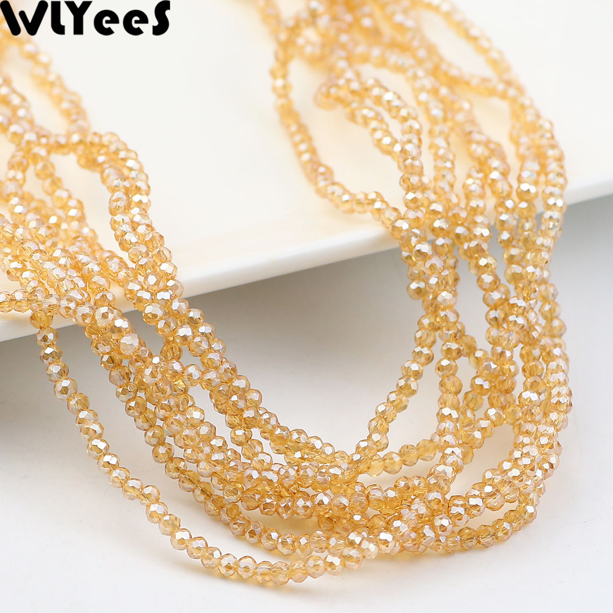 WLYeeS شقة مستديرة الذهب الشمب - مراجعة Glass Seed Beads 2Mm Jewelry Making وسعره