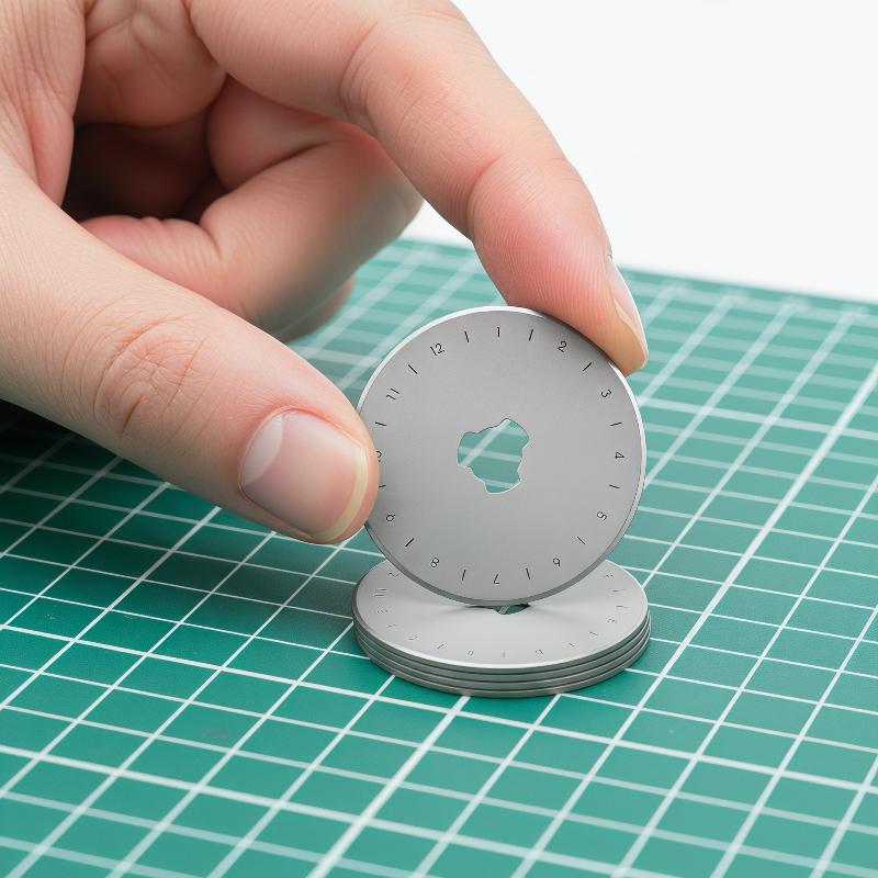 3 أو 5 أو 15 قطعة شفرات قاطعة  - مراجعة Rotary Cutter For Fabric 45Mm وسعره