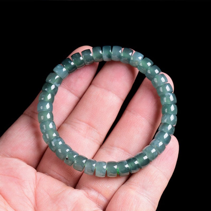 سوار من اليشم الطبيعي من الدرج - مراجعة Beading وسعره
