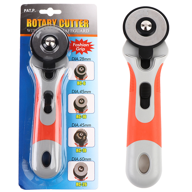 قاطع دوار 45 ملم للأقمشة والور - مراجعة Rotary Cutter For Fabric 45Mm وسعره