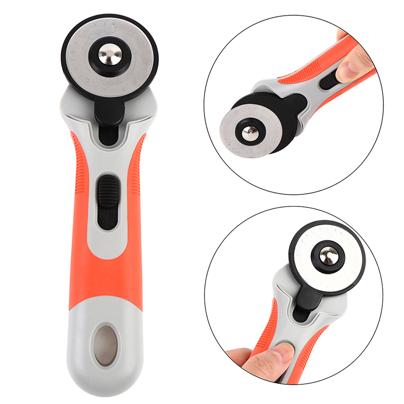 قاطع دوار 45 ملم للأقمشة والور - مراجعة Rotary Cutter For Fabric 45Mm وسعره