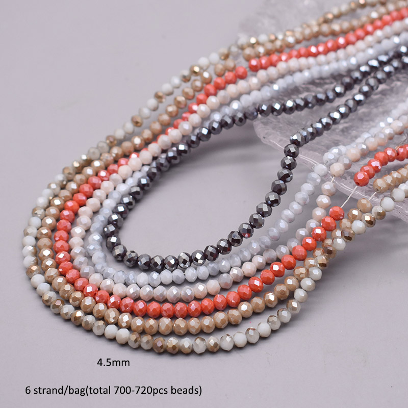 مخطط اللون 6 حبلا/حقيبة 4 مللي - مراجعة Glass Seed Beads 2Mm Jewelry Making وسعره