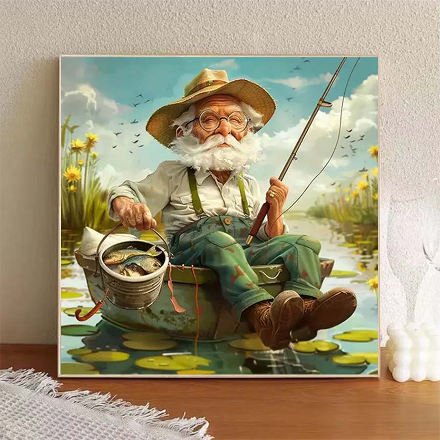 قطعة واحدة من قماش الفلوكنج 5D - مراجعة 5D Diamond Painting Kit Full Drill وسعره
