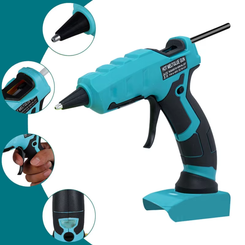 مسدس الغراء اللاسلكي لماكيتا 1 - مراجعة Hot Melt Glue Gun Cordless وسعره