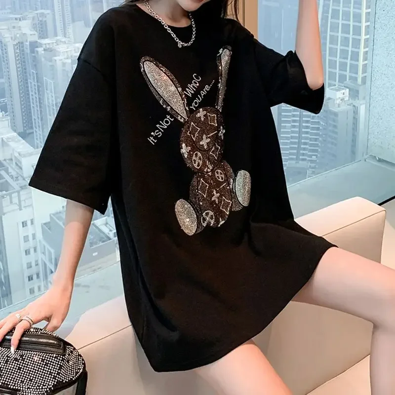 تي شيرت نسائي صيفي كاجوال: تي  - مراجعة Embroidery وسعره