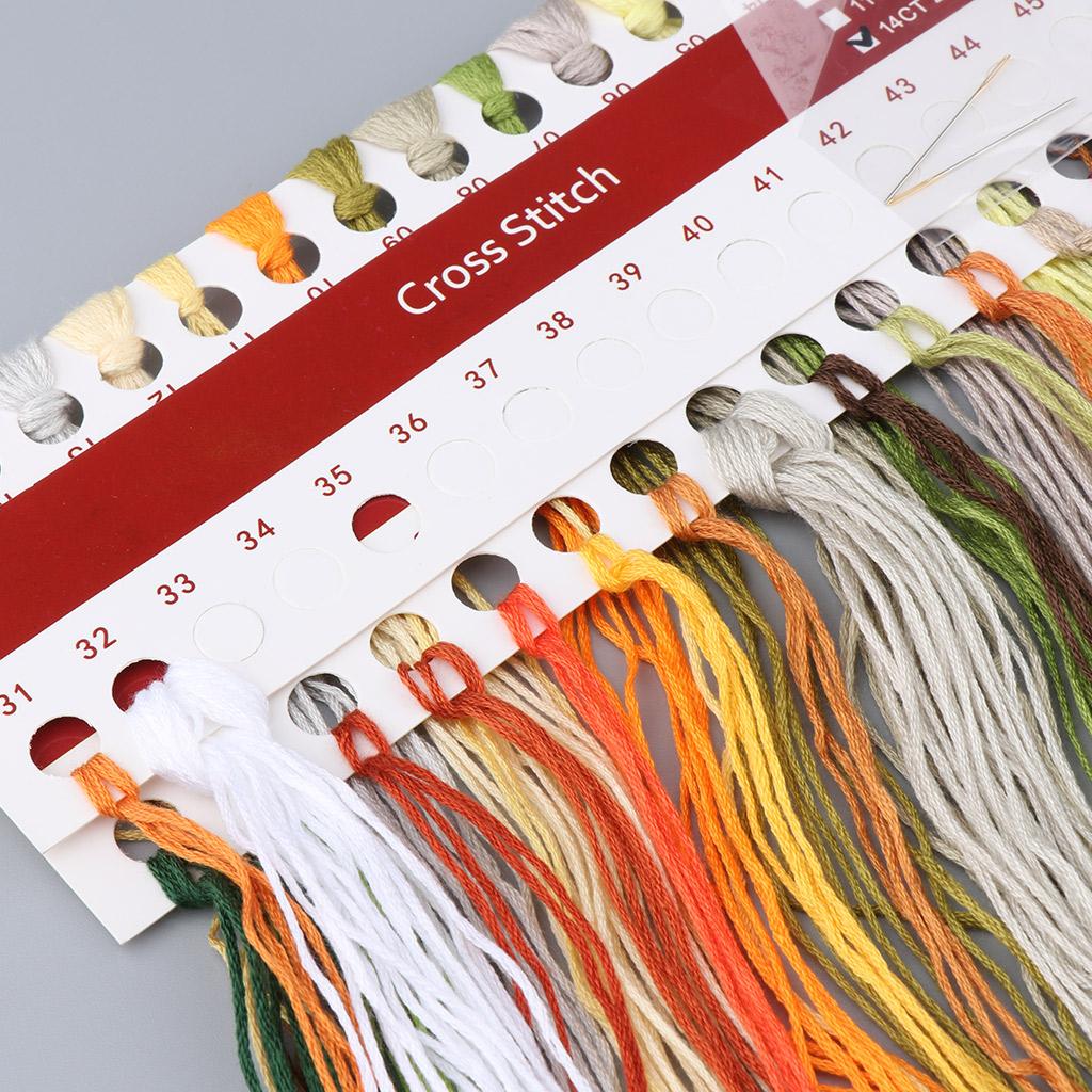 مجموعات التطريز بالخيوط المتقا - مراجعة Cross Stitch Stamped Kits Beginners وسعره