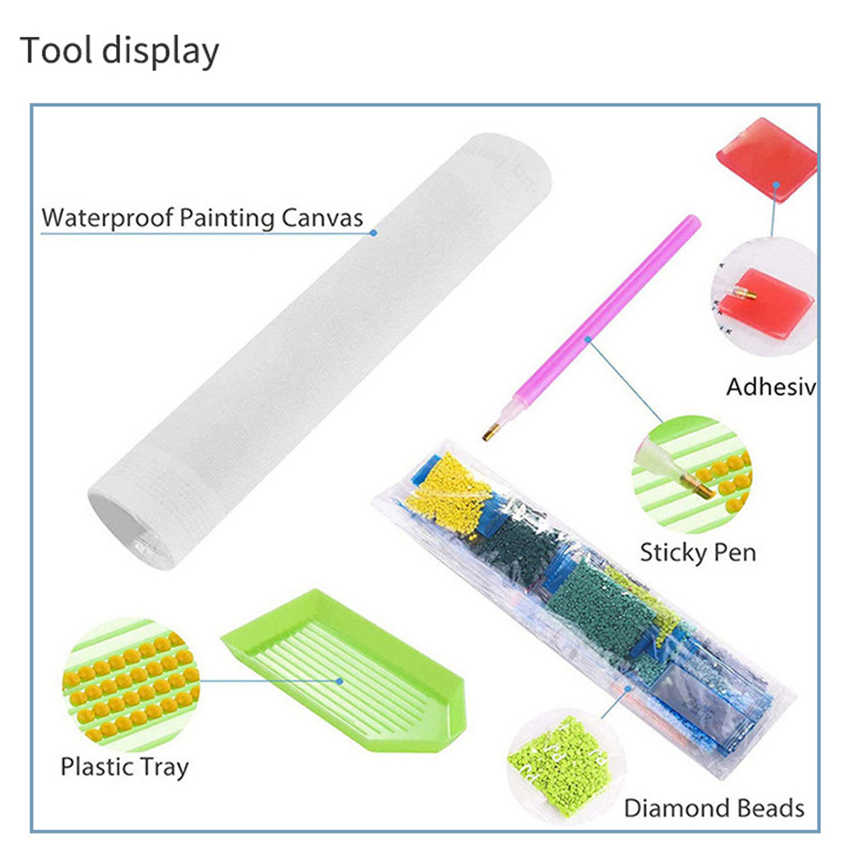 لوحة ماسية مخصصة، صورة شخصية م - مراجعة 5D Diamond Painting Kit Full Drill وسعره