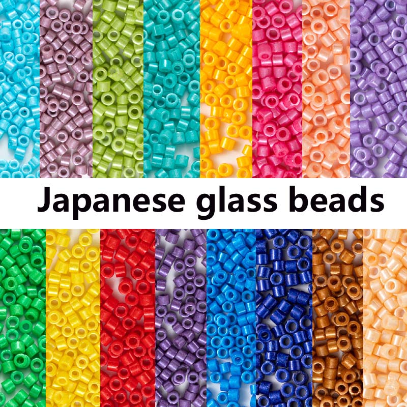 2 مللي متر الخرز الياباني 10 ج - مراجعة Glass Seed Beads 2Mm Jewelry Making وسعره