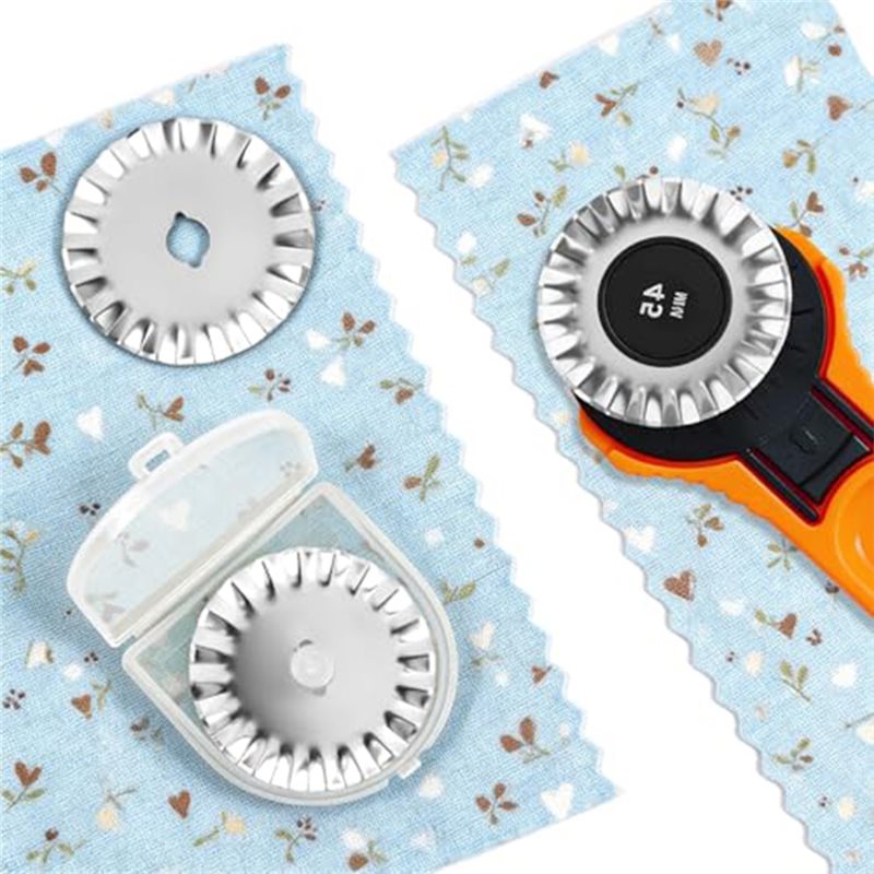 شفرات بديلة من نوع AAAF لقص ال - مراجعة Rotary Cutter For Fabric 45Mm وسعره