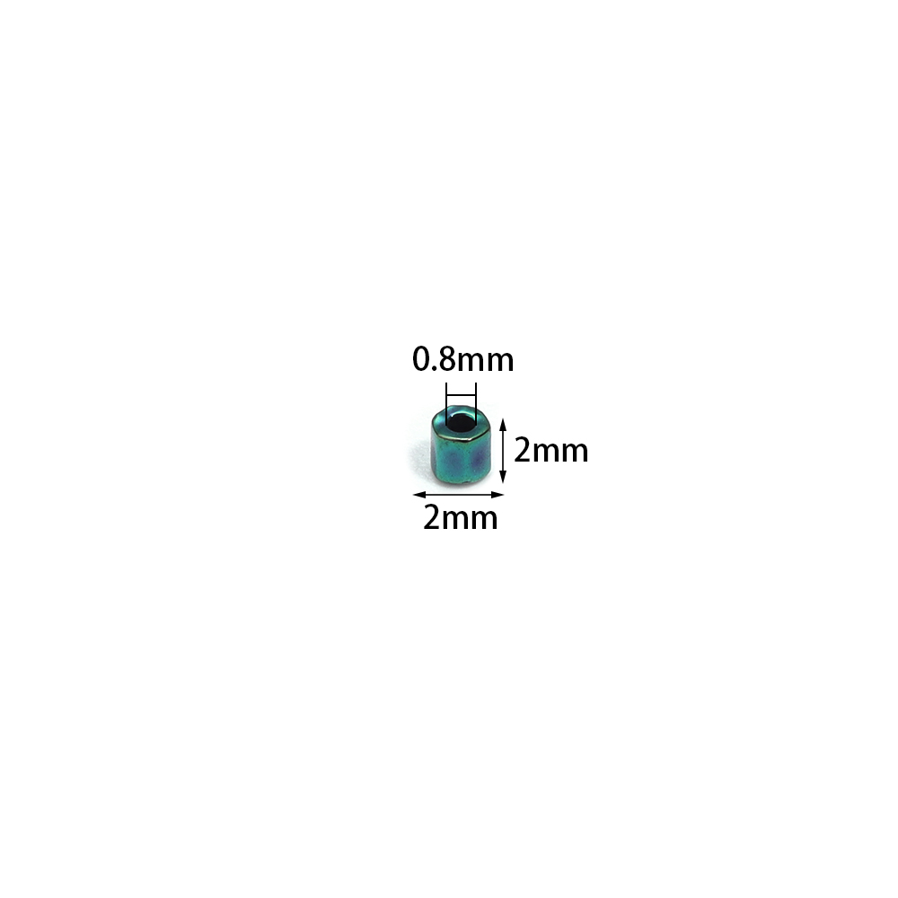 10/50 جرام 2 مللي متر المعبأة  - مراجعة Glass Seed Beads 2Mm Jewelry Making وسعره