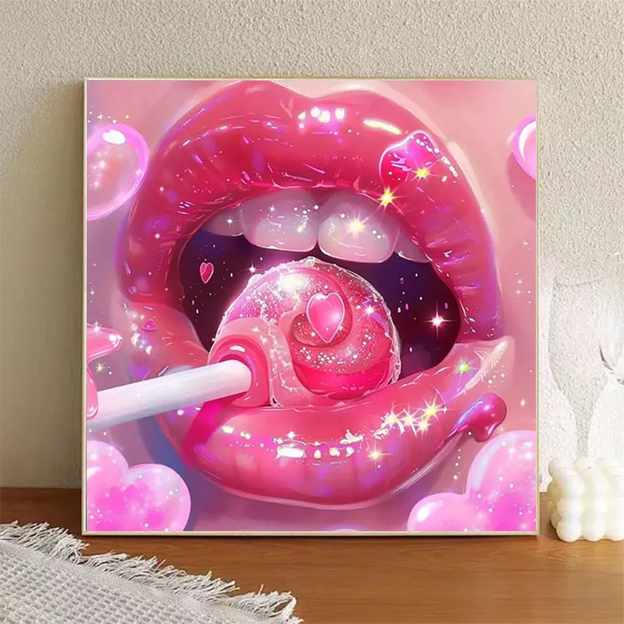 قطعة واحدة - 5D-DIY - قماش مخم - مراجعة 5D Diamond Painting Kit Full Drill وسعره