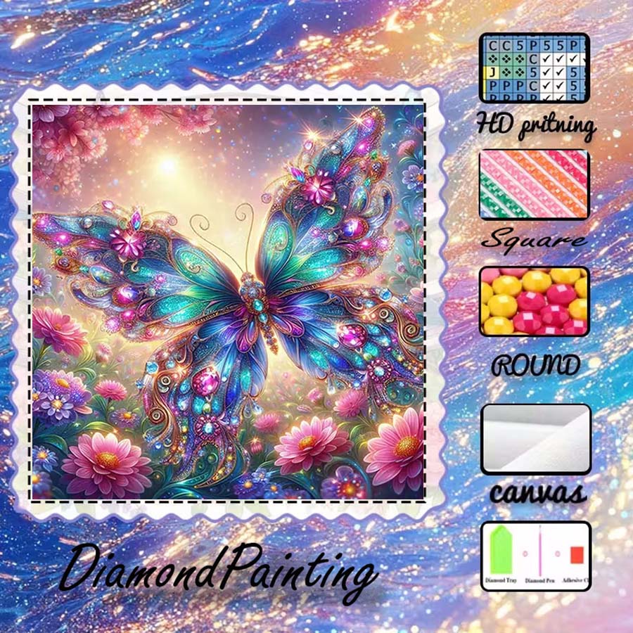 قطعة واحدة من قماش الفلوكنج ثل - مراجعة 5D Diamond Painting Kit Full Drill وسعره
