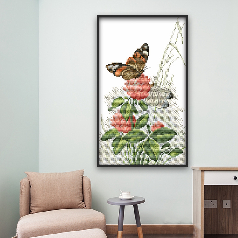 مجموعات التطريز المطبوعة للمبت - مراجعة Cross Stitch Stamped Kits Beginners وسعره