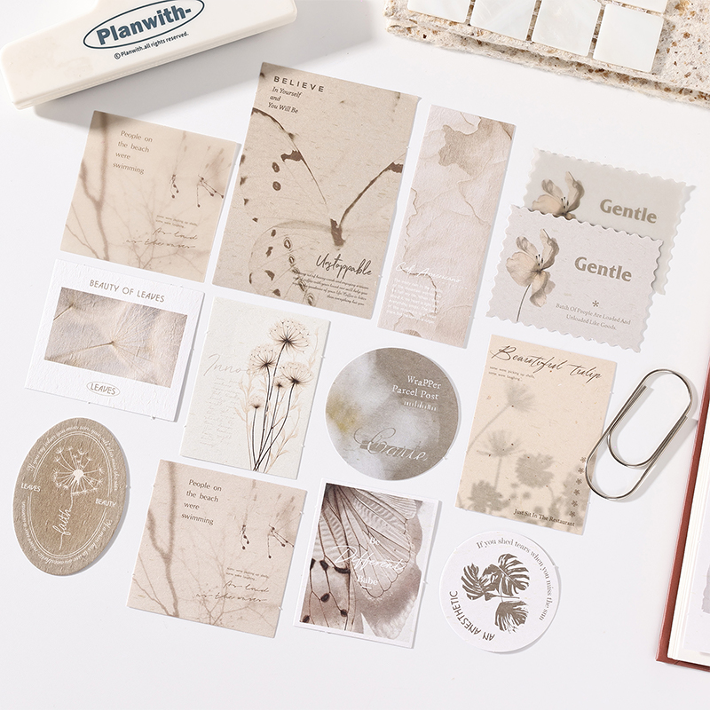 JIANQI 30 قطعة ورق عتيق للهاتف - مراجعة Vintage Junk Journal Scrapbooking Paper وسعره