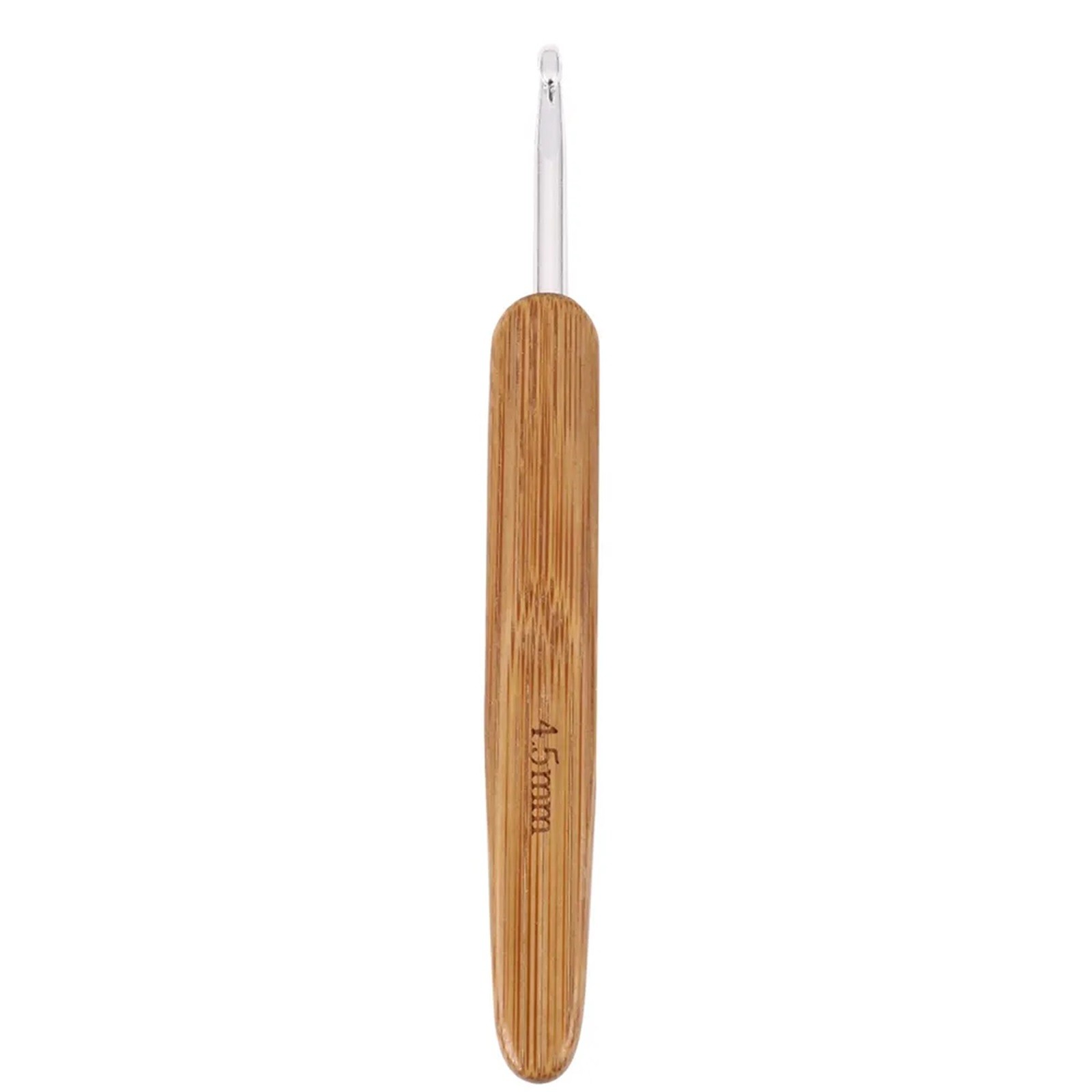 مجموعة خطافات كروشيه مصنوعة من - مراجعة Wooden Crochet Hooks Ergonomic Handle وسعره