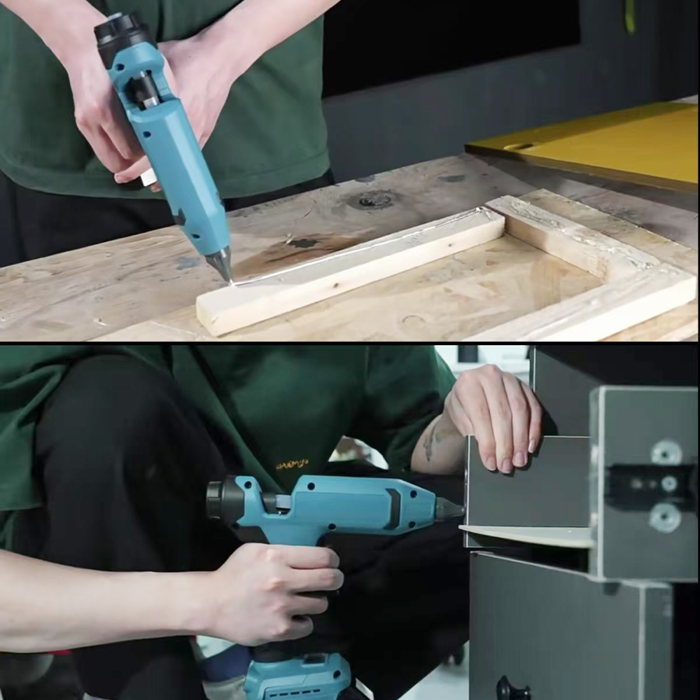 VILASTING الكهربائية صمغ يسيح  - مراجعة Hot Melt Glue Gun Cordless وسعره