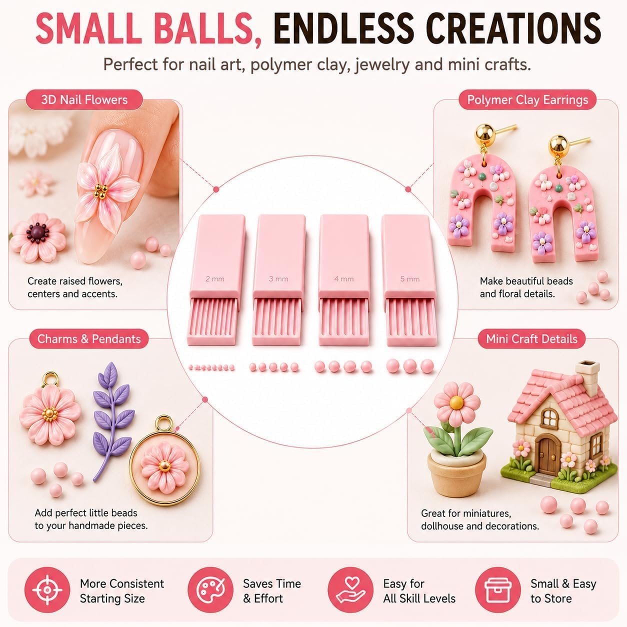 4 قطع من أدوات صنع كرات الجل ا - مراجعة Craft Tools وسعره