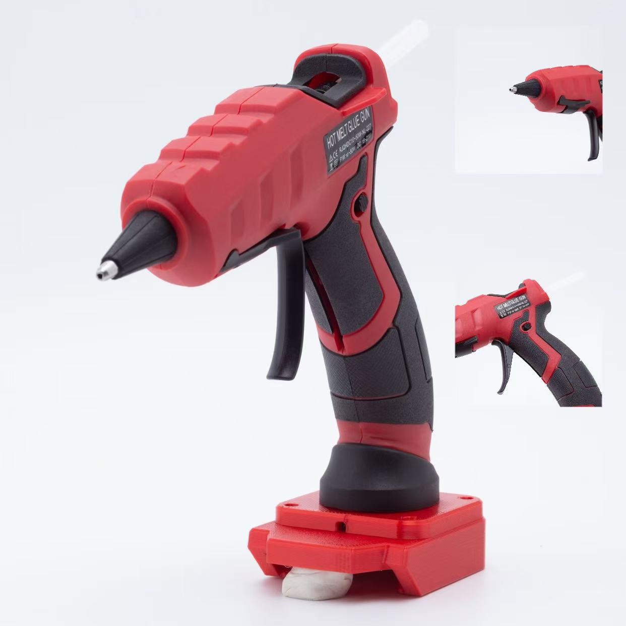 مسدس غراء حراري 60 واط 7 مم لا - مراجعة Hot Melt Glue Gun Cordless وسعره