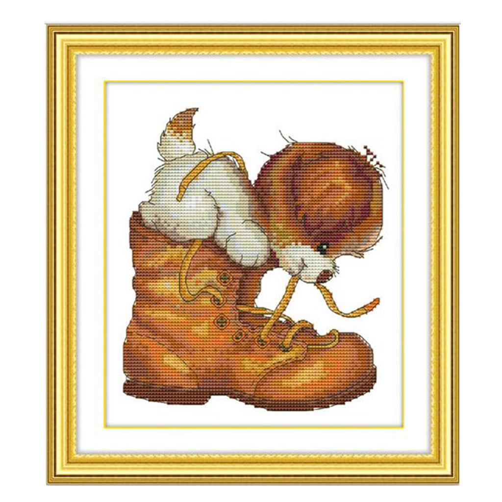 مجموعات تطريز مطبوعة مسبقًا بت - مراجعة Cross Stitch Stamped Kits Beginners وسعره