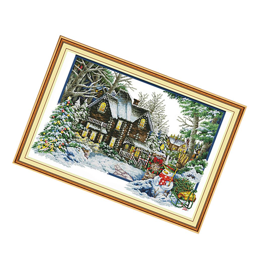 مجموعة غرز متقاطعة مختومة مع م - مراجعة Cross Stitch Stamped Kits Beginners وسعره
