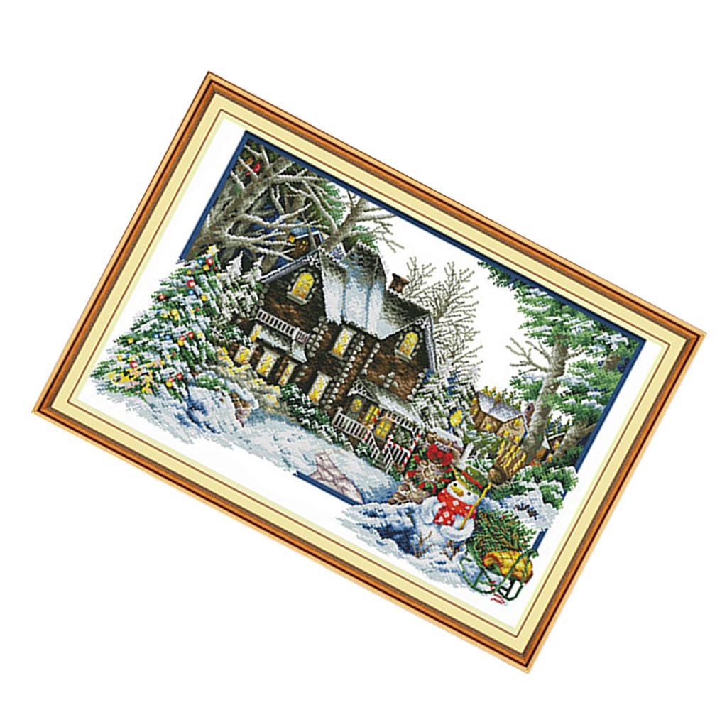 مجموعة غرز متقاطعة مختومة مع م - مراجعة Cross Stitch Stamped Kits Beginners وسعره