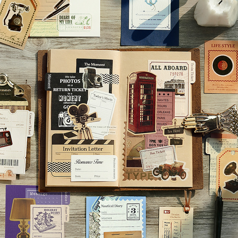 30 ورقة من الورق الأرشيفي العت - مراجعة Vintage Junk Journal Scrapbooking Paper وسعره